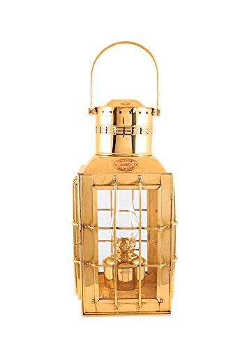 Vermont Lanterns Brass Chiefs Oil Lamp - Nautical Lantern (15