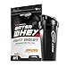 Produktbild 1 kg Best Body Nutrition Water Whey Fruity Isolate Molkenprotein + Protein Shaker (Orange Peach (Shaker schwarz))