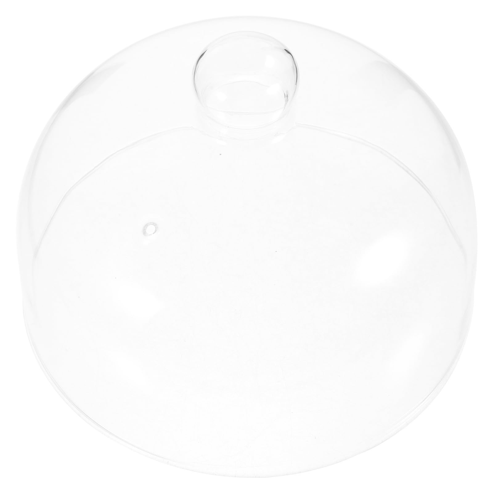 YARNOW Cubierta Protectora de Vidrio para Microondas Antisalpicaduras Diseño Fácil de Transportar para Mantener la Comida Cocina y Hogar