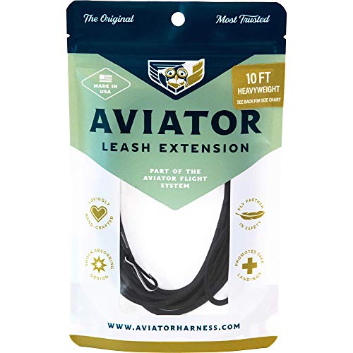 The Aviator Bird Harness Leash Extension: 10 Foot/3 Meter for Small to XX-Lar...