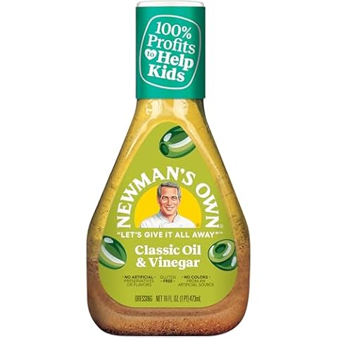 Newman's Own Olive Oil & Vinegar Dressing Cover