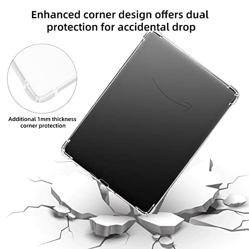 Walnew Clear Case For 6.8 Inch Kindle Paperwhite M2L3Ek / M2L4Ek, Soft Transparent Tpu Cover With Enhanced Corners For Kindle Paperwhite 11Th Generation 2021 thumb #3