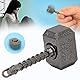 Metall Hammer Zappeln Hand Spinner, Zappelspielzeug Legierung Hammerform Stressabbau Fingerspitzenspielzeug Dekompressionsspielzeug für Erwachsene Kinder(Gold)[Schwarz] Handkreisel