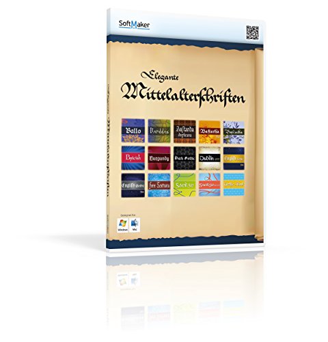 Preisvergleich Produktbild SoftMaker Elegante Mittelalterschriften