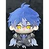 Anime Genshin Flins Plushie Keychain, 4 Inch Kyryll Chudomirovich Flins Plush Figure Keychain Backpack Decorative Doll Pendants - Image 5
