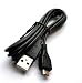 Samsung NX300 Digital Camera Compatible USB 2.0 Data Transfer / Charger Cable Cord - 4 feet Black - Bargains DepotĀ®