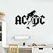 Stickers Muraux ACDC ACDC Sticker Groupe De Rock Pour Mur Chambre Salon