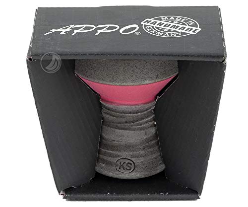 KS APPO Steinkopf Black Edition Shisha Kopf red – Bild 3
