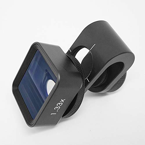 Corneliaa 1.33X Anamorphic Lens Deformation Fimmaking Mobile Phone Lens Widescreen Movie Wide-Angle Camera Lens