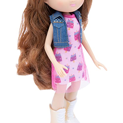 UNIQUE EYES - Bambola Articolata 25 cm, con Occhi