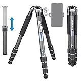 Carbon Fiber Tripod-INNOREL CT75C Super Professional Portable Travel Tripod for DSLR Camera Heavy...