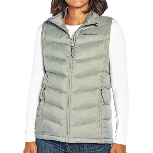 Eddie Bauer Women's CirrusLite Down Vest, Feather Grey, Medium Eddie Bauer Women's CirrusLite Down Vest, Feather Grey, Medium