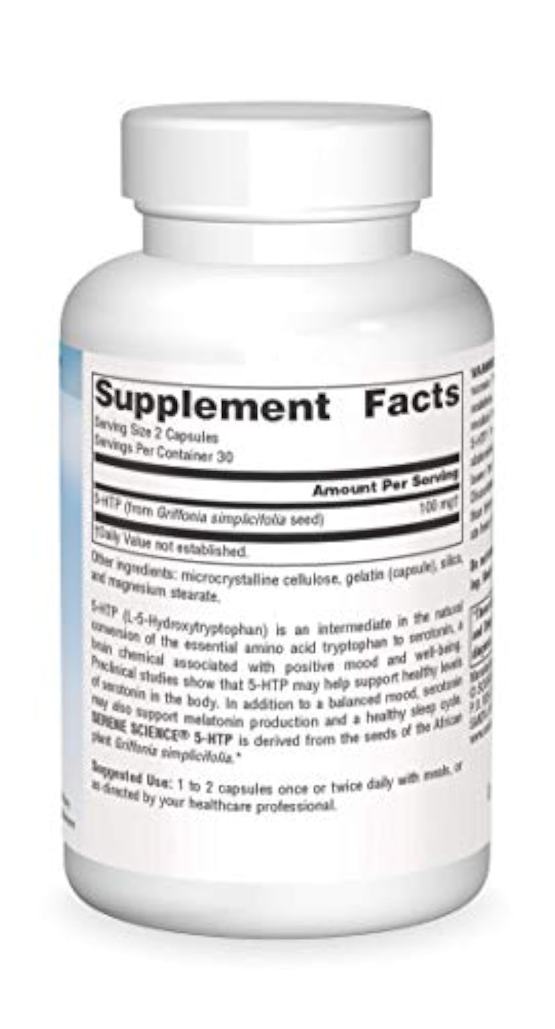 Source Naturals 5-HTP, 50mg, 60 Capsules