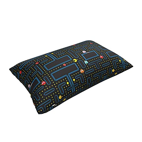 Retro Video Game Pattern Pillowcase For Hair And Skin, Queen Size (20X30 Inches) Bed Home Decor Pillow Cover - Soft And Cozy Brushed Microfiber - Hidden Zipper Closure Print #TOP2