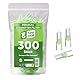 TS Teer STOP Zigarettenfilter Anti Teer Filter für Zigaretten 8mm 300 Stück Zigarettenfilter Aufsatz Teerfilter für Zigaretten Plastik Zigarettenspitze,Smoke Filter Zigaretten Stop Teer Nikotin