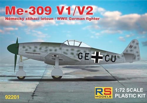 Kit RS MODELS Me-309V1/V2 gravure fine de haute précision pour maquettiste