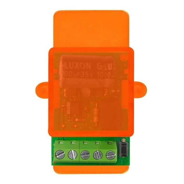 Dieffematic Mini Ricevitore Monocanale Autoapprendimento RX1-SER - Per Elettroserrature e Automazione Cancelli 433.92MHz