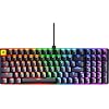 GLORIOUS GMMK 2 Gaming Mechanical Keyboard - Hotswap Cherry Mx Style Linear Switches- Full Size Wired Keyword- Double Shot Keycaps, RGB - PC Setup Accessories - 96%, Black