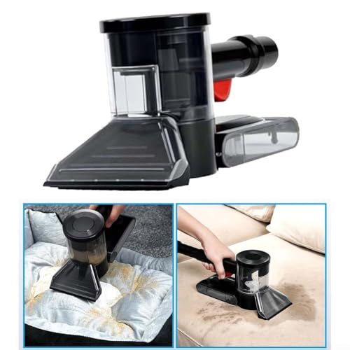 Carpet Bottom Suction Vacuum Accessory, Surfaces Aspirator Built-in Spray Function, Compatible with 3.2mm And 3.5mm Diameter Hoses, for Mattress Car Interior - Image 6