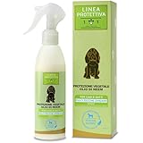 Olio Di Neem Per Cani e Gatti 250ml Protezione Vegetale Spray Antizanzare Cane, Repellente Zecche Cane, Antiparassitario Naturale