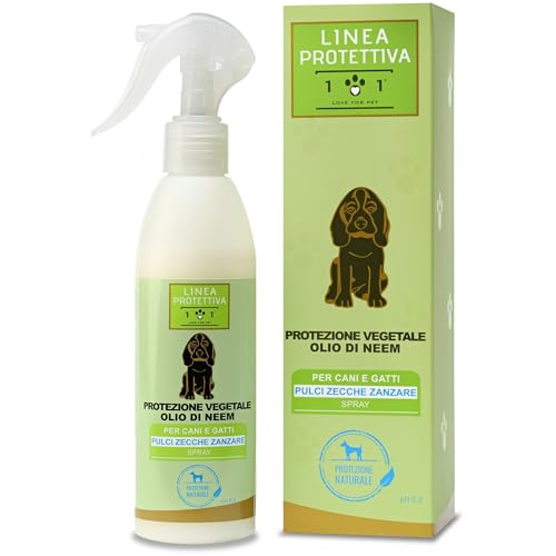 Olio Di Neem Per Cani e Gatti 250ml Protezione...