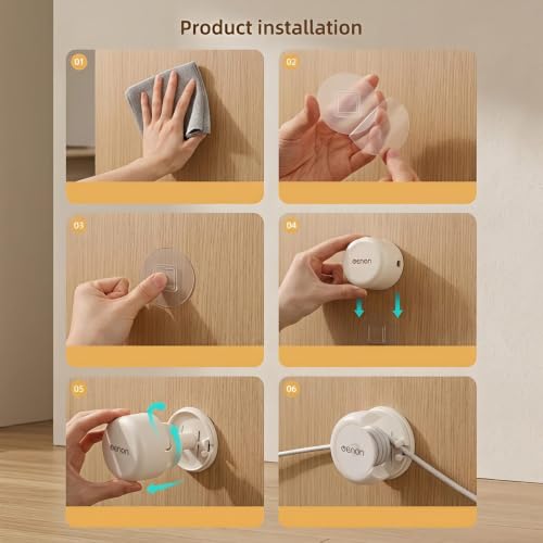 Image of Cable Cord Organizer Retractable Cable Storage Box Wire Winder Cable Management Case for USB Charging Cable Earphones Mouse Data Cables Desk Home Office Travel Reusable Cord Organizer (1 Piece)