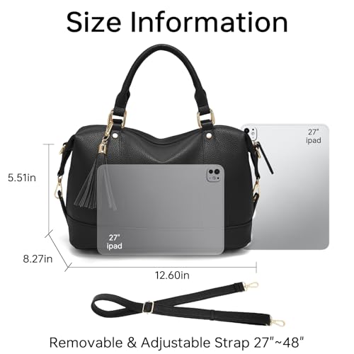 Bolso cartera vegano tote satchel con asa y correa miniatura 4