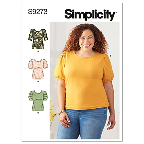 SIMPLICITY SS9273A Misses TOP/Vest A (XXS-XS-S-M-L-XL-XXL), White
