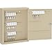 Global Industrial Key Cabinet, 110 Keys, 14x3-1/8x17-1/8, Sand