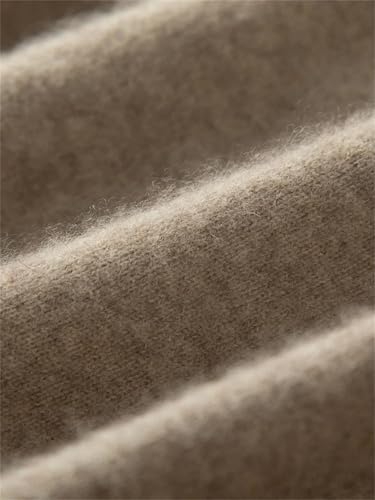 Men Crew Neck 100 Percent Cashmere Sweaters Jumper Lightweight Long Sleeves Comfy Knitted Pullover3