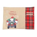 Uozonit Manteles individuales de mesa de comedor, decoración , mantel individual de aislamiento térmico, decoración de Navidad para cafeterías, restaurantes, hogares, fiestas