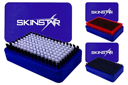 SkinStar Lot de 3 Ski Doublure basebrush Nylon, Cheveux U.kufper/Bronze Bleu Cover