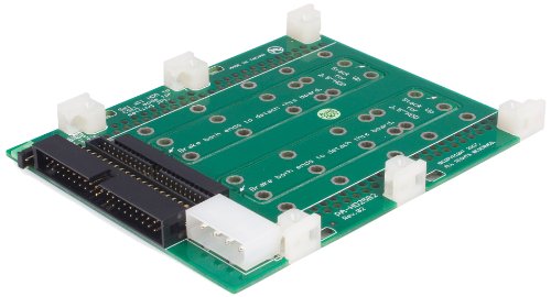 StarTech.com Dual 2.5in to Single 3.5in IDE Hard Drive Adapter IDE35252X - Green