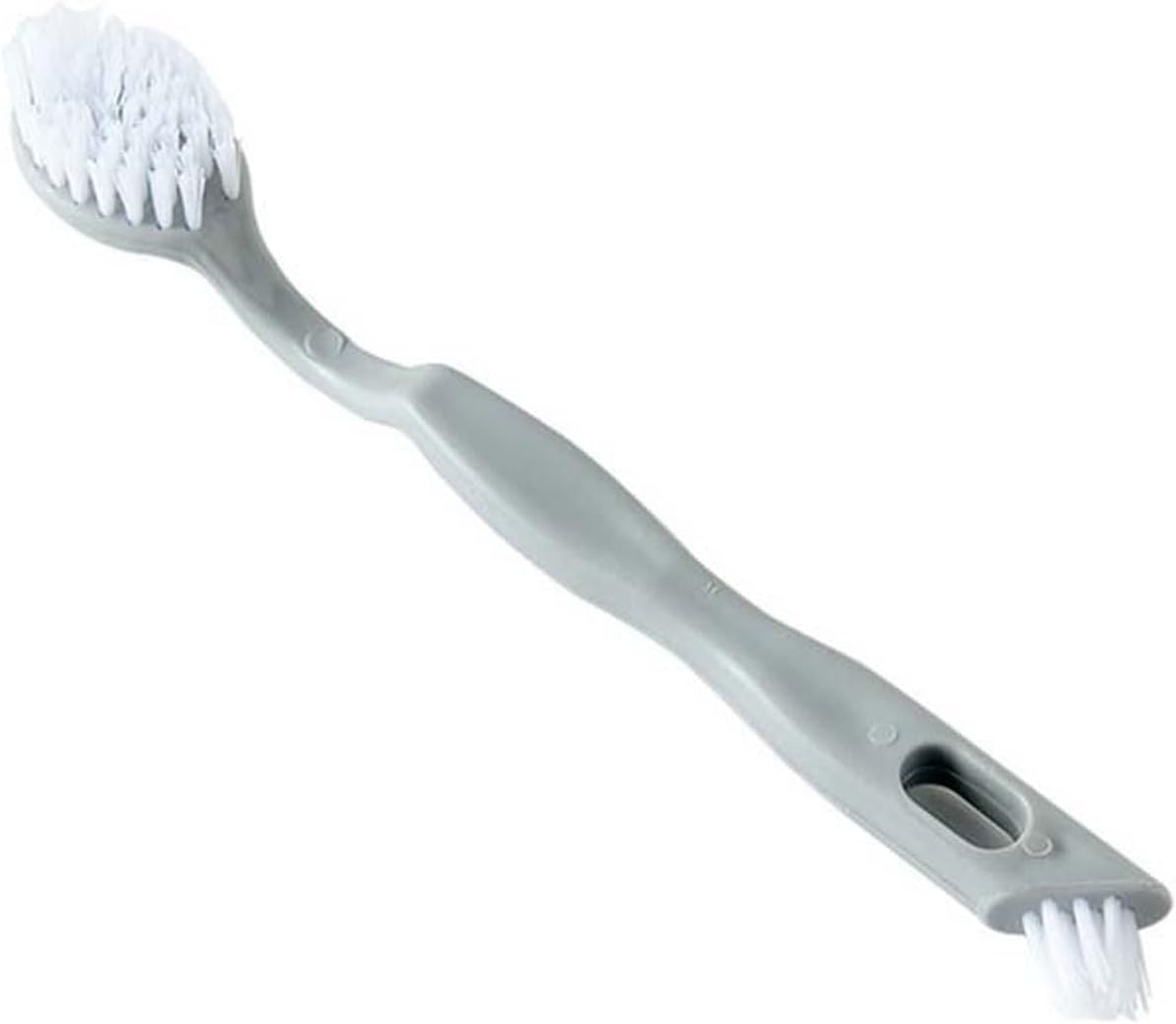 Long Handle Cleaning Brush Washing Tools Shoe Accessories Double Headed Soft wool (Color : Green)