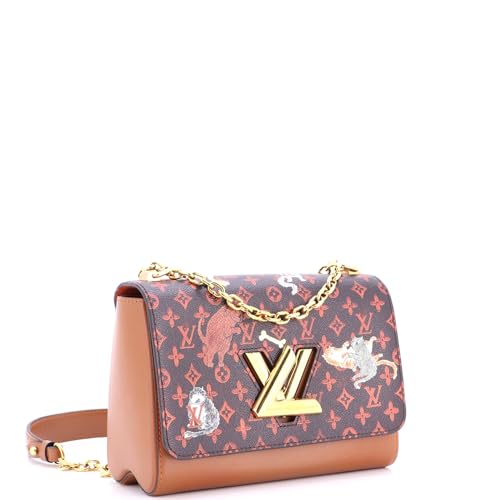 Pre-Loved Twist Handbag Limited Edition Grace Coddington Catogram Canvas MM, Print2