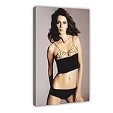 ZGHQHCDRH Poster Mischa Barton (4) sur toile - D�coration murale pour salon, chambre � coucher - 20 x 30 cm