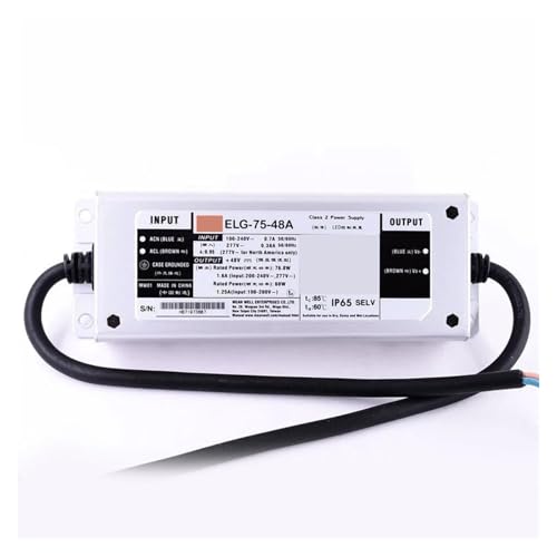 Alimentation réglable ELG avec tension AC DC 24V 48V stable et précise