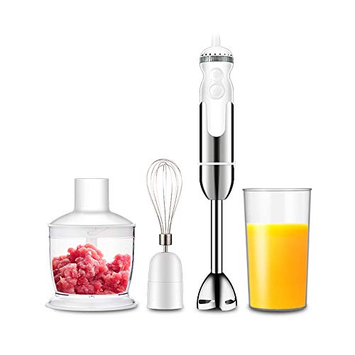 Stabmixer, Omelette Mischer, Mixer mit Spritzschutz, Befestigung Ergonomisch handgefertigt, Zwei-Geschwindigkeits-Modus Handschaumbereiter für