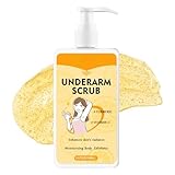 Turmeric Underarm Scrub, Turmeric Body Scrub with Vitamin C, Deep Cleansing Exfoliating Body Scrubs, Body Exfoliator for Moisturizing & Brigh-tening, Suitable for...