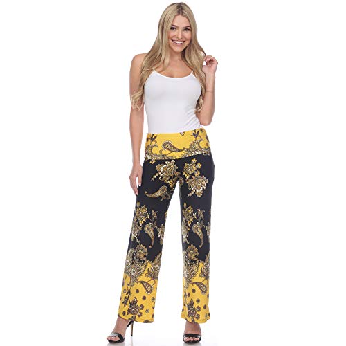 Floral Paisley Printed Palazzo Pants2