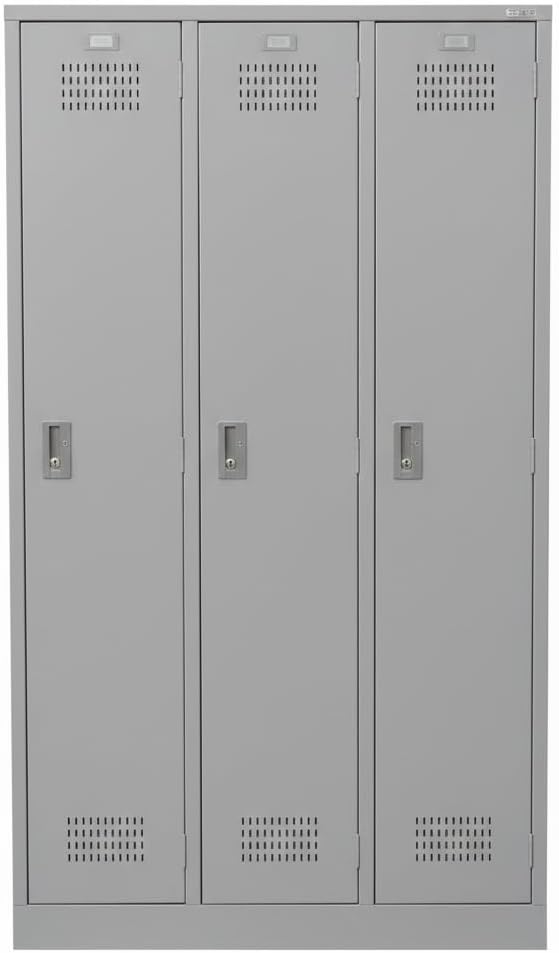 CRUIZER Locker Gym Pool Metal 3 Doors