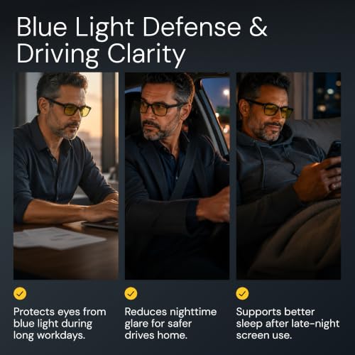 Image of livho High Tech Blue Light Blocking Night Driving Glasses