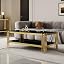 Coffee Table-black & Gold