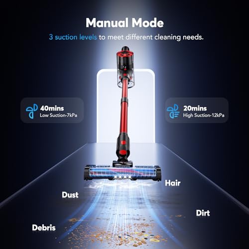 Cordless Vacuum Cleaner detachable battery and HEPA filter features