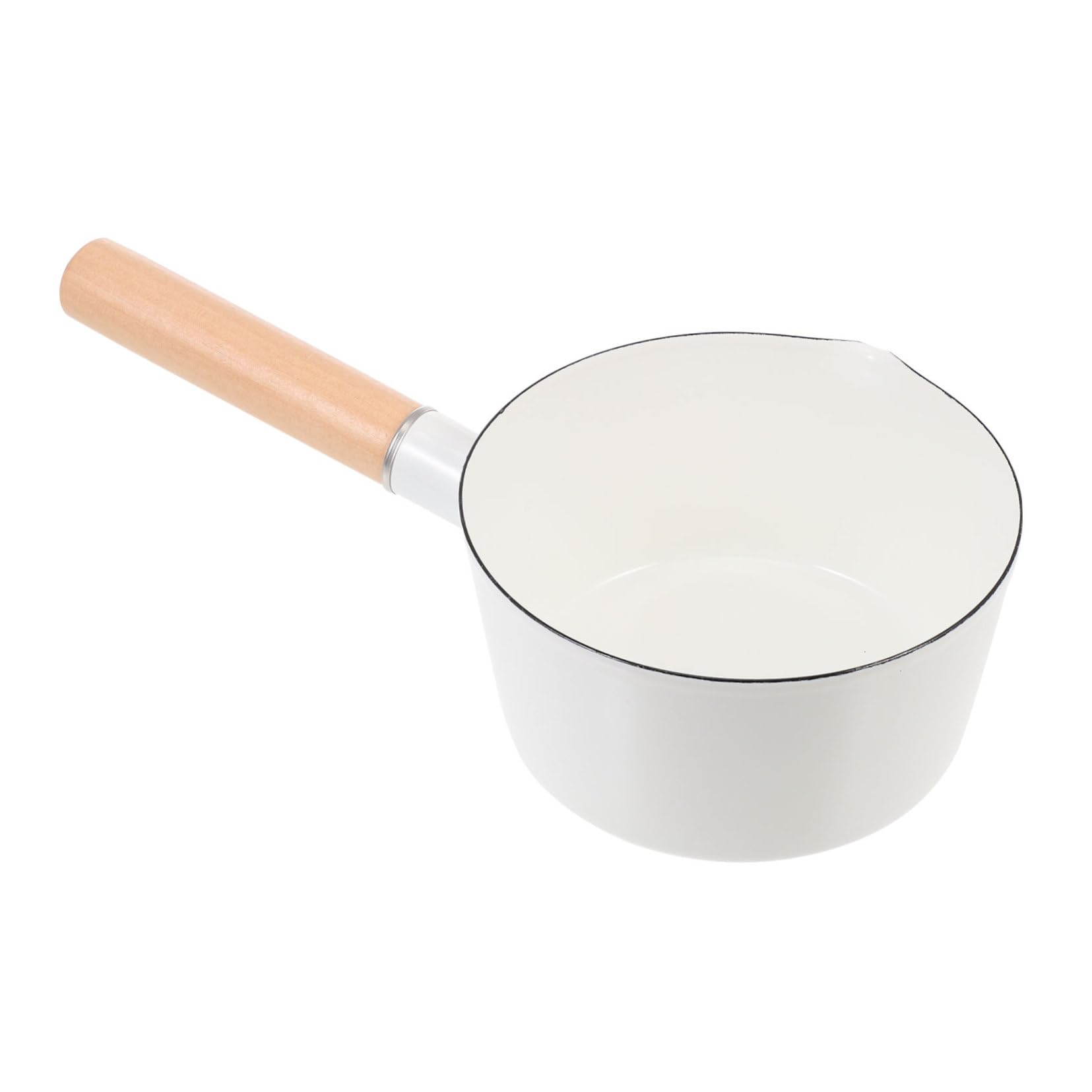 Casserole à lait en émail style japonais pour bébé