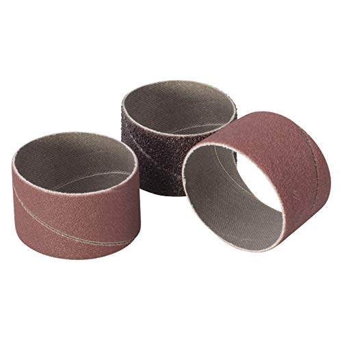 wolfcraft Sanding Belt Set for Rotary Drum Sander, 3 Pcs. I 2039000