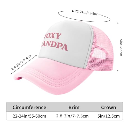Image of Funny Trucker Hats for Women Hot Pink Funny Gag Baseball Cap for Girls Women Men Hat