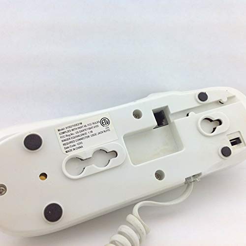 Teléfono con cable Cortelco Trendline blanco miniatura 3
