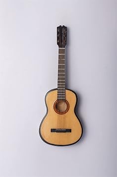 ALANO Classic Guitar Model Without Leather case Mini Musical Instrument Guitar Ornament with Stand G-15