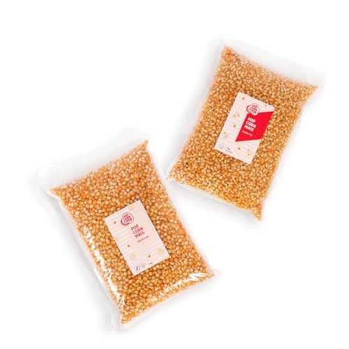 Popcornloop – Das Starter-Paket, Mais 500g Butterfly und Mushroom, Popcornöl, Vanille Zucker, Haube - 6